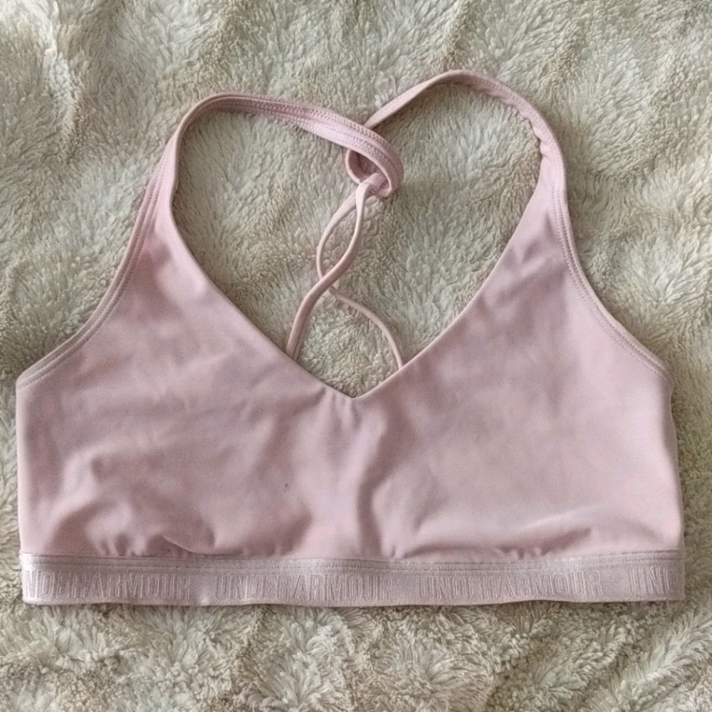 Under Armour Pink Sports Bra
